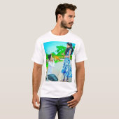 T-shirt Chemise Dragon Fury - Libérez Votre Style Gras" (Devant entier)