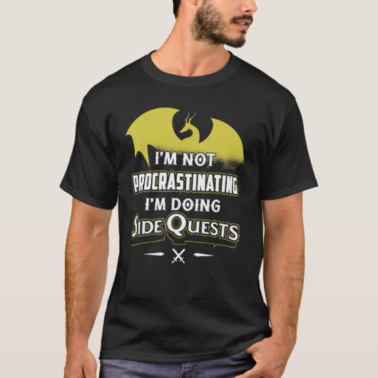 T-shirt Chemise Dragon Je ne proteste pas Je fais Sid (Devant)