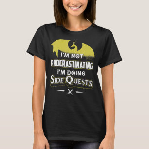 T-shirt Chemise Dragon Je ne proteste pas Je fais Sid