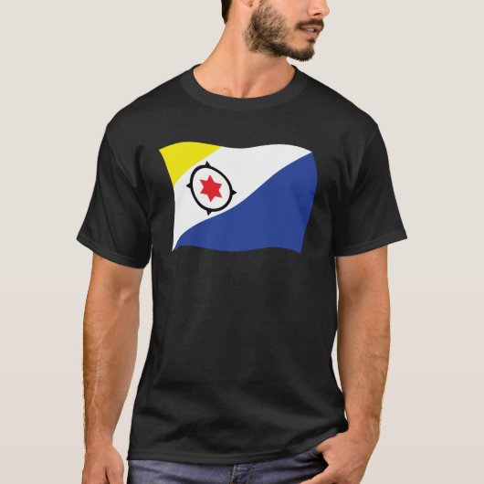 T-shirt Chemise Drapeau Bonaire (Devant)