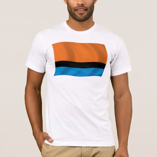 T-shirt Chemise Drapeau Chagossiens (Devant)