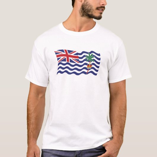 T-shirt Chemise Drapeau De L'Océan Indien (Devant)
