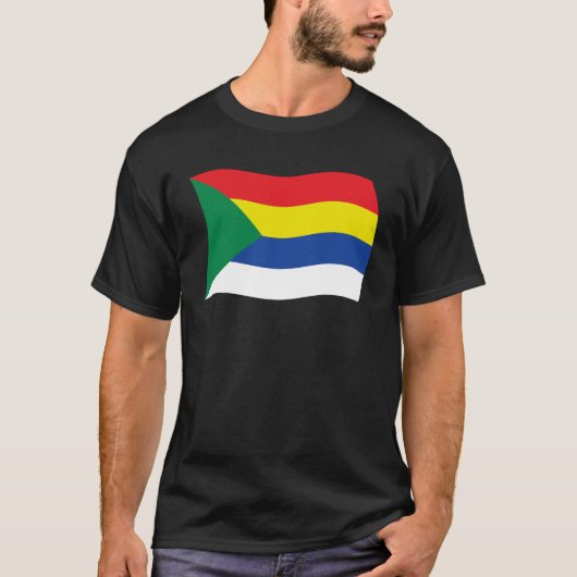 T-shirt Chemise Drapeau Druze (Devant)