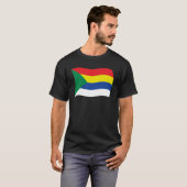 T-shirt Chemise Drapeau Druze (Devant entier)