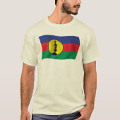 T-shirt Chemise Drapeau Du Peuple Kanak (Devant)