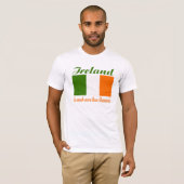 T-shirt Chemise drapeau irlandaise (Devant entier)