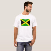 T-shirt Chemise Drapeau Jamaïque (Devant entier)