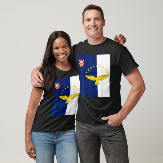 T-shirt Chemise Drapeau T Acores (Unisexe)
