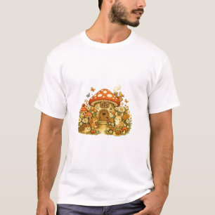 T-shirt "Chemise drôle Animaux de Cottage Champignon Fanta