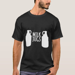 T-shirt Chemise drôle d'allaitement - Soutien des pots de