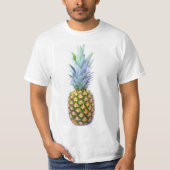 T-shirt Chemise drôle d'ananas (Devant)