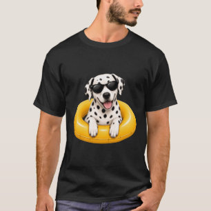 T-shirt Chemise drôle de dalmatien Chien tacheté mignon Ét
