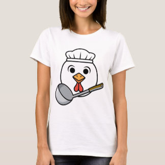 T-shirt Chemise drôle de dame de déjeuner, Tee de cafétéri
