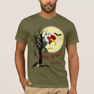 T-shirt Chemise drôle de des bonbons ou un sort de Buzzard