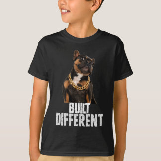 T-shirt Chemise drôle de Frenchie | Pibble construit diffé