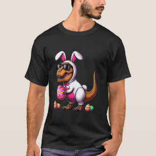 T-shirt Chemise drôle de lapin de Pâques pour garçons fill