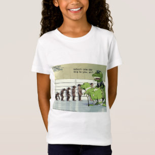 T-Shirt Chemise drôle de lineup de police des dinosaures p