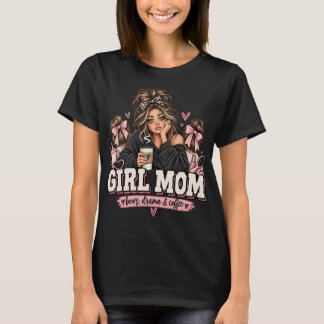 T-shirt Chemise drôle de maman de fille