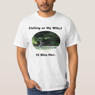 T-shirt Chemise drôle de pêche