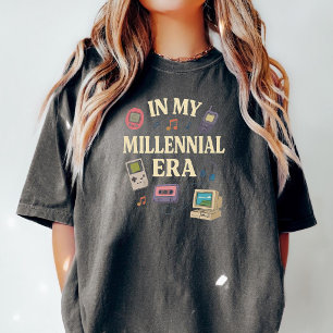 T-shirt Chemise drôle de retour en arrière Millennial Tshi