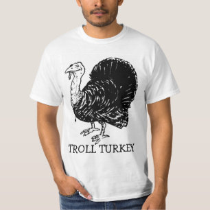 T-shirt Chemise drôle de thanksgiving de Troll Turquie