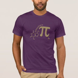 T-shirt Chemise drôle du chocolat pi