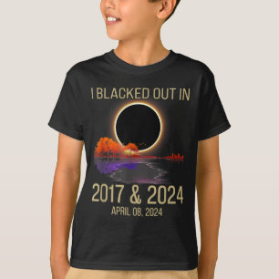 T-shirt Chemise drôle éclipse totale 2017 de soleil