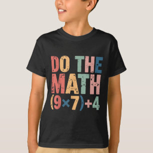 T-shirt Chemise Drôle Math 67 Mème Six Sept