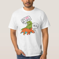 Chemise drôle T-Rex Dinosaure Triceratops Je suis