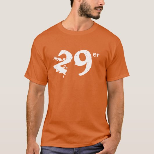 T-shirt Chemise du "29er" des hommes (Devant)