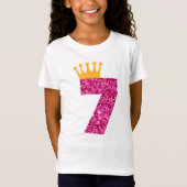 T-Shirt Chemise du 7e anniversaire. C'est mon 7e anniversa (Devant)