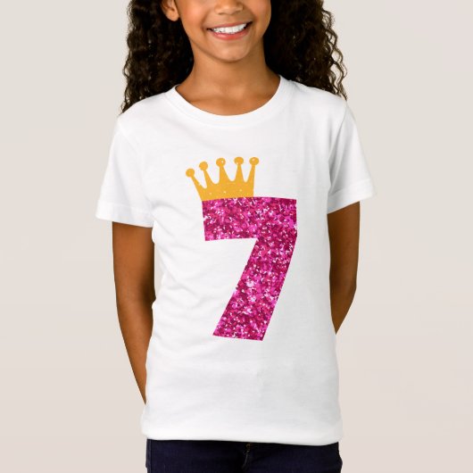 T-Shirt Chemise du 7e anniversaire. C'est mon 7e anniversa (Devant)