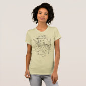 T-shirt Chemise du casse-noix des femmes de programme de (Devant entier)