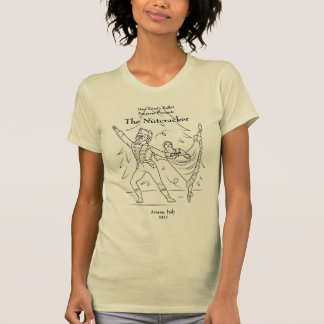 T-shirt Chemise du casse-noix des femmes de programme de