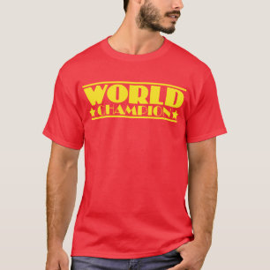 T-shirt Chemise du Champion du Monde