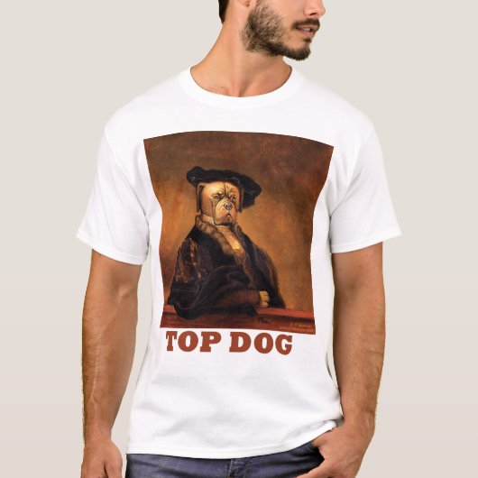 T-shirt Chemise du chien de Rembrandt (Devant)