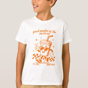 T-shirt Chemise du Club des Enfants Cool, Personnalisée po