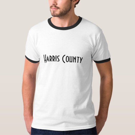 T-shirt Chemise du comté de Harris (Devant)