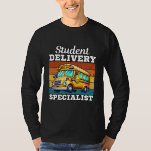 T-shirt Chemise du conducteur de bus scolaire Drôle Sayi