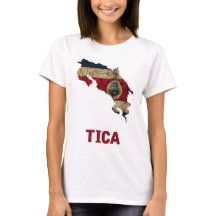 Chemise du Costa Rica la "Tica"