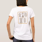 T-shirt Chemise du dandinement 2014 (Dos)