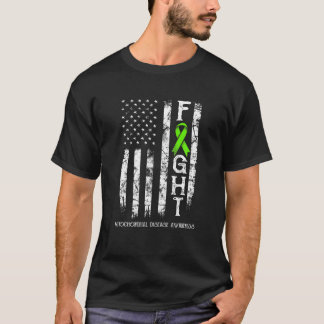 T-shirt Chemise du drapeau américain du guerrier de la mal