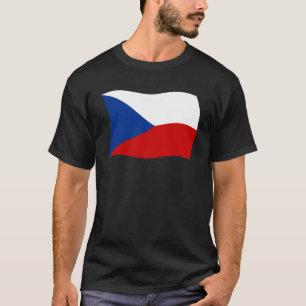 T-shirt Chemise du drapeau de la République tchèque