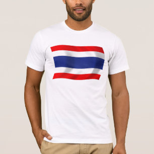 T-shirt Chemise du drapeau de la Thaïlande