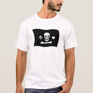 T-shirt Chemise du drapeau de Stede Bonnet