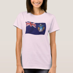 T-shirt Chemise du drapeau de Tristan da Cunha