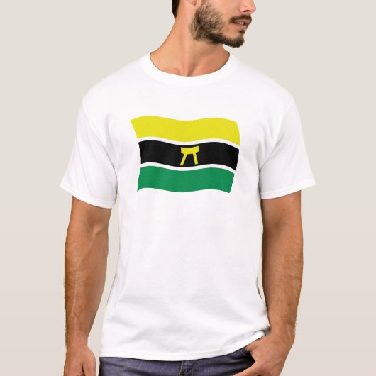 T-shirt Chemise du drapeau du peuple Ashanti (Devant)