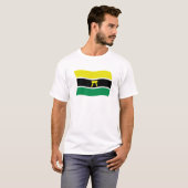 T-shirt Chemise du drapeau du peuple Ashanti (Devant entier)