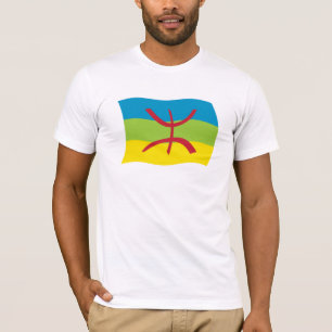 T-shirt Chemise du drapeau du peuple berbère