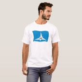 T-shirt Chemise du drapeau ido (Devant entier)